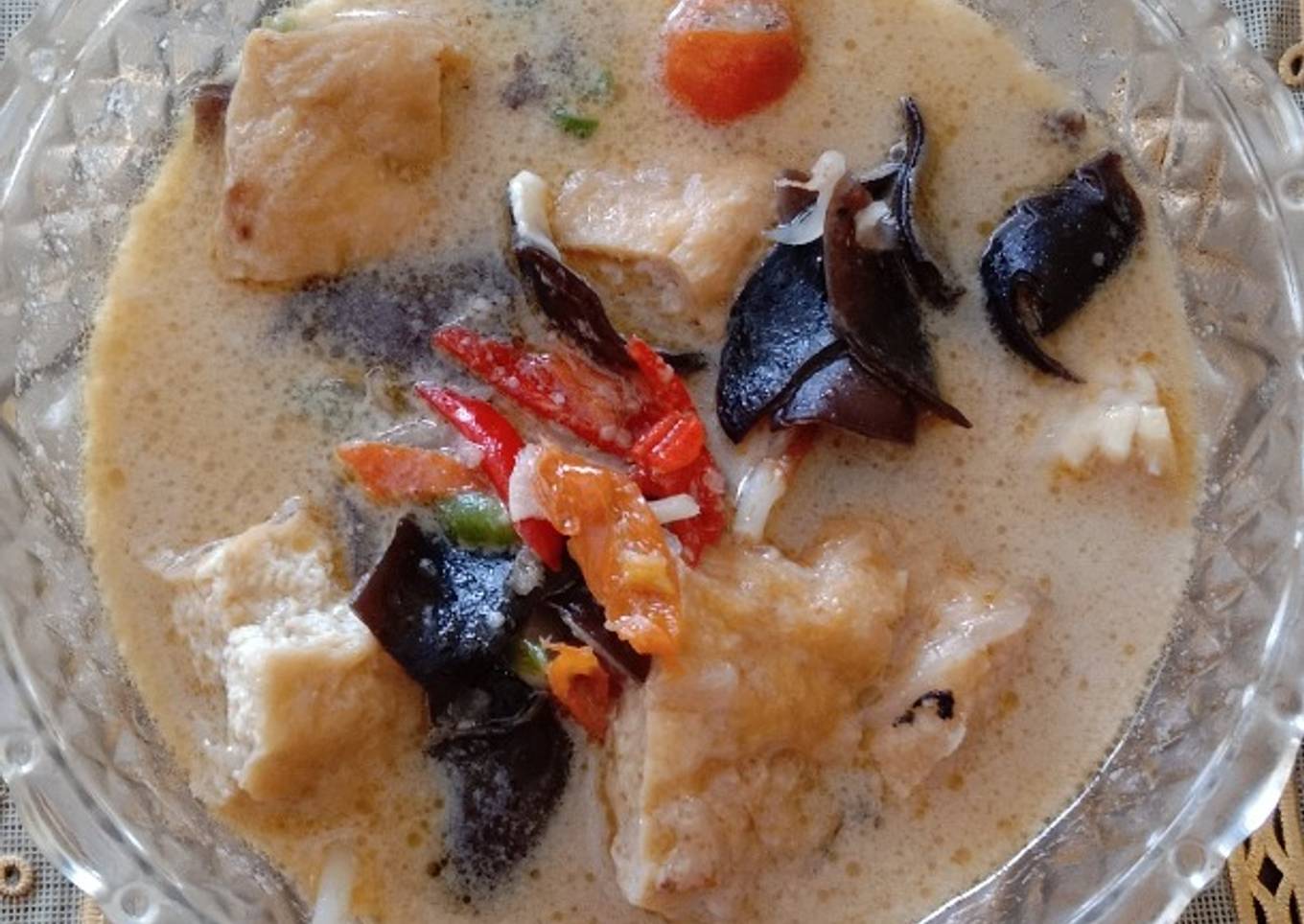 Oseng Jamur Kuping Kuah Pedas