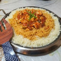 A picture of Singaporian Rice.