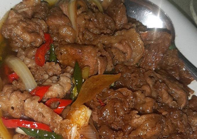 Resep Beef Slice Teriyaki oleh Esti Sri Prahasti - Cookpad