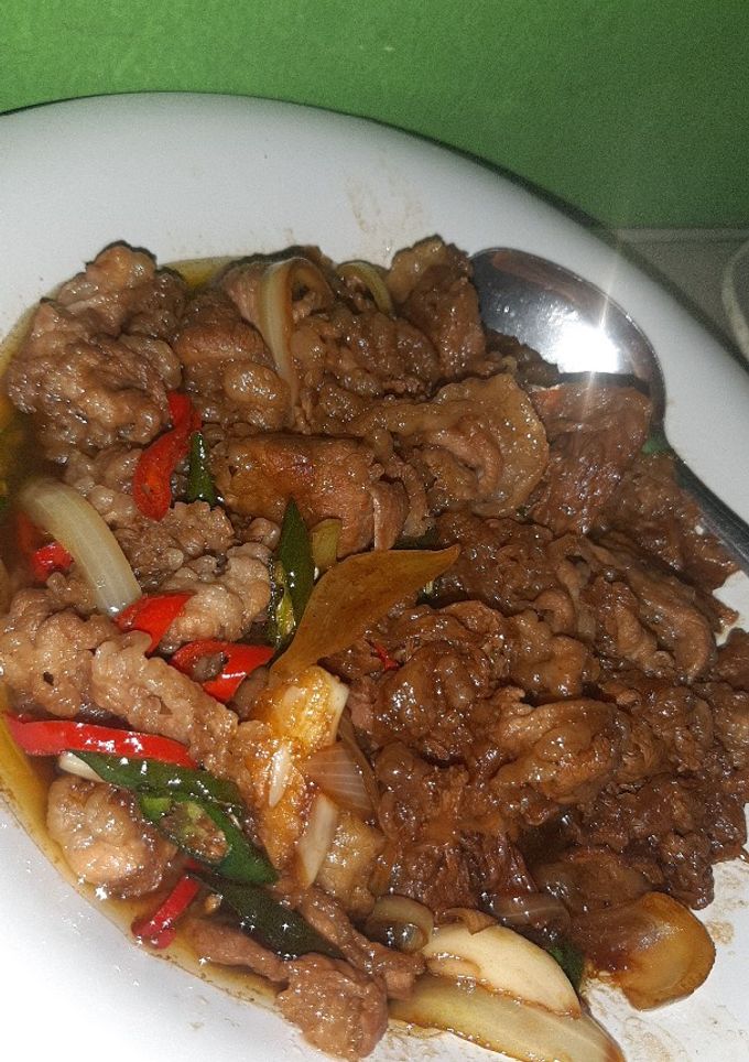 Foto resep Beef Slice Teriyaki