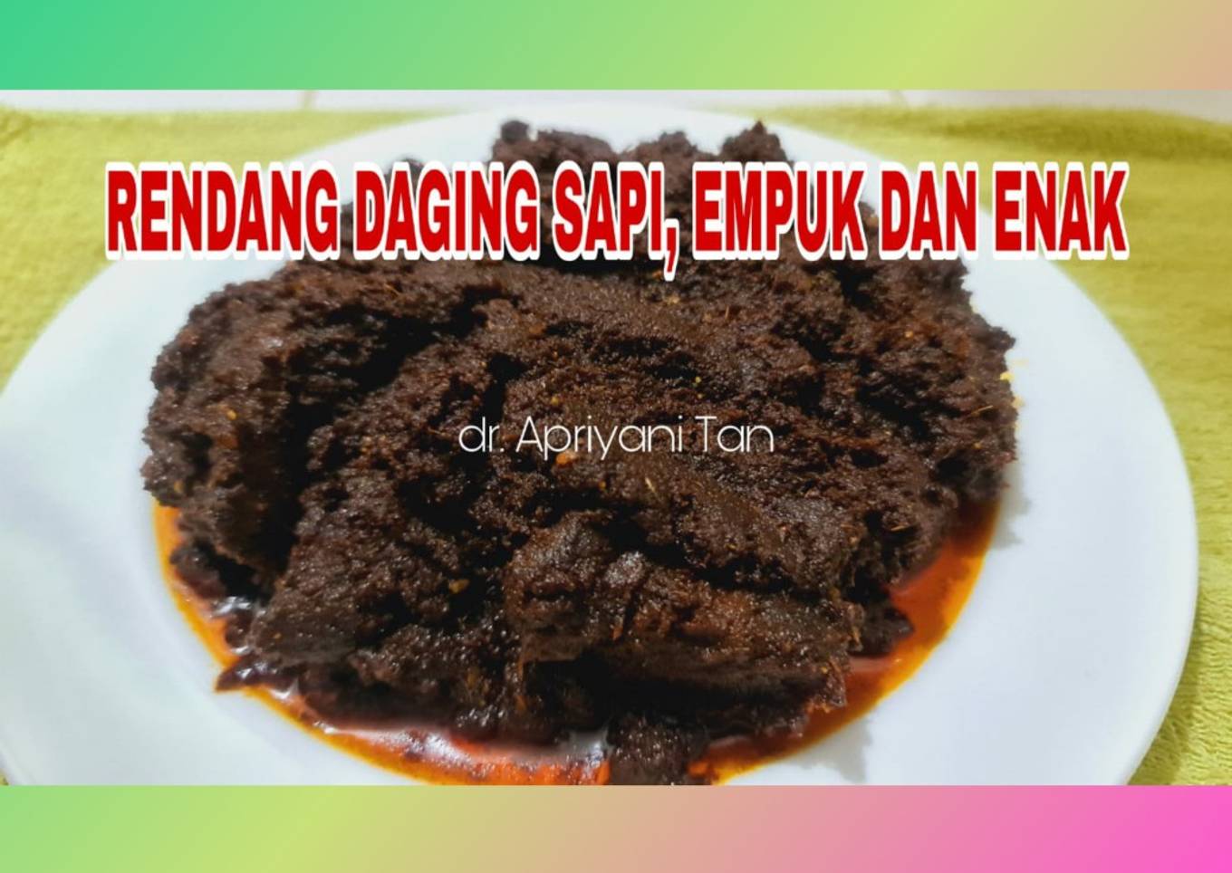 Resep Rendang Daging Sapi