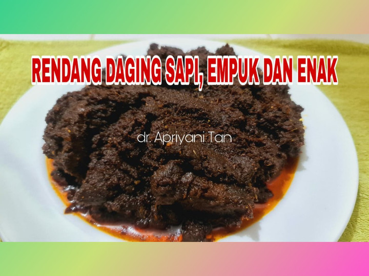 Ini dia! Resep memasak Resep Rendang Daging Sapi  spesial