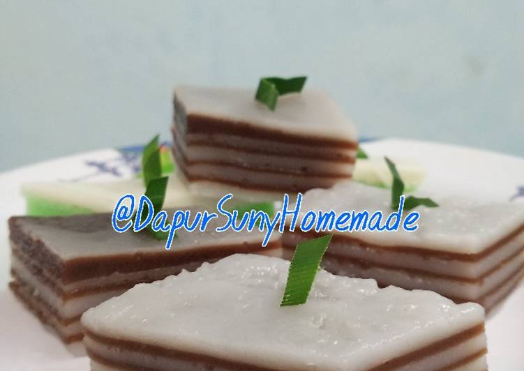 Kue Lapis super lembut kenyal (ala homemade dapur suny)