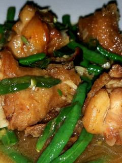 Foto resep Tumis Ayam Kacang Panjang Saus Tiram
