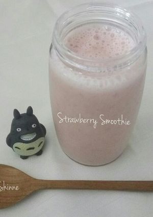Foto resep Strawberry Smoothie