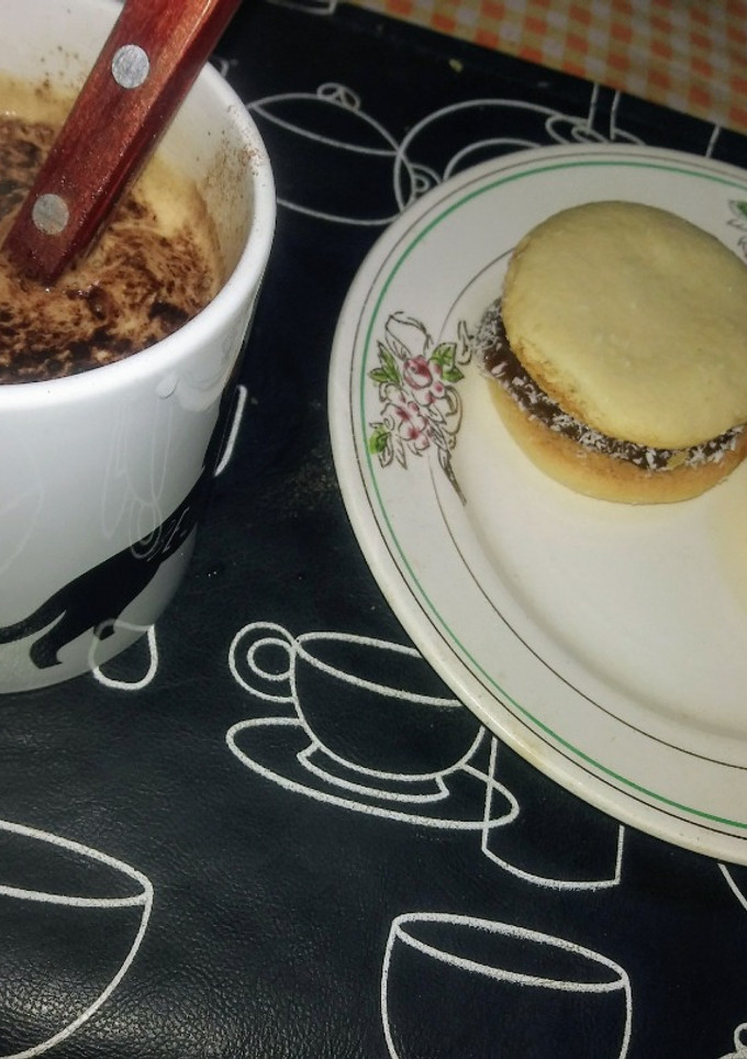 Una foto de Alfajores de maicena sin manteca