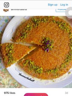 صورة لوصفة كيكه الشعيريه