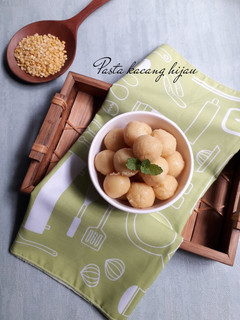 Foto resep Pasta kacang hijau isian onde-onde dan kue ku