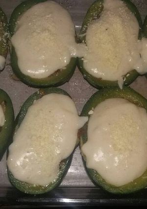 Una foto de Zapallitos rellenos