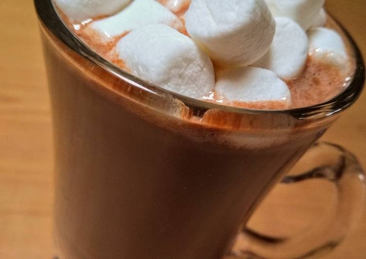 Chocolate caliente de menta🌩️⛄☔