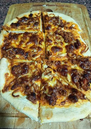 Una foto de Pizza Boloñesa