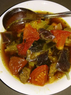 A picture of Simple spicy lamb soup.