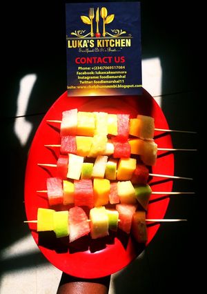 A picture of Simple Fruit Kebab.