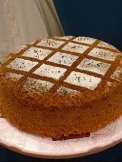 عکسی از دستور کیک نارگیلی و کشمشی (Coconut and raisin cake)