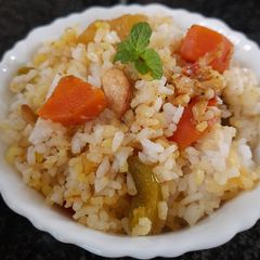 A picture of Veg pulao.