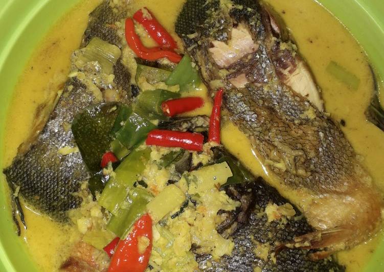 Resep Gurame kuah santan, Lezat Sekali