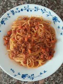 Foto principal de Espaguetis/pasta a la boloñesa (Rápido y simple)