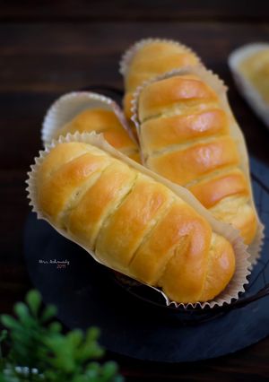Foto resep Roti manis coklat pisang lembut