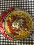 Cuscuz Bowl de frango com Catupiry e tomates