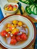 Wedang Ronde Labu Kuning