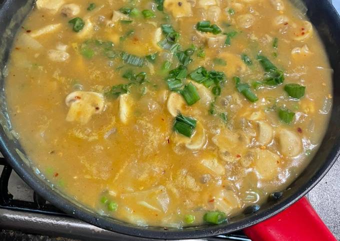 Chicken & Mushroom Curry Recipe by Steve Godfrey - Cookpad