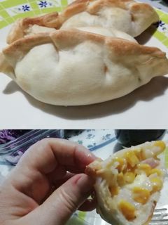 Una foto de Empanadas de humita y panceta
