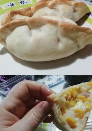 Una foto de Empanadas de humita y panceta