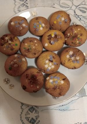 Csokis muffin recept fotója