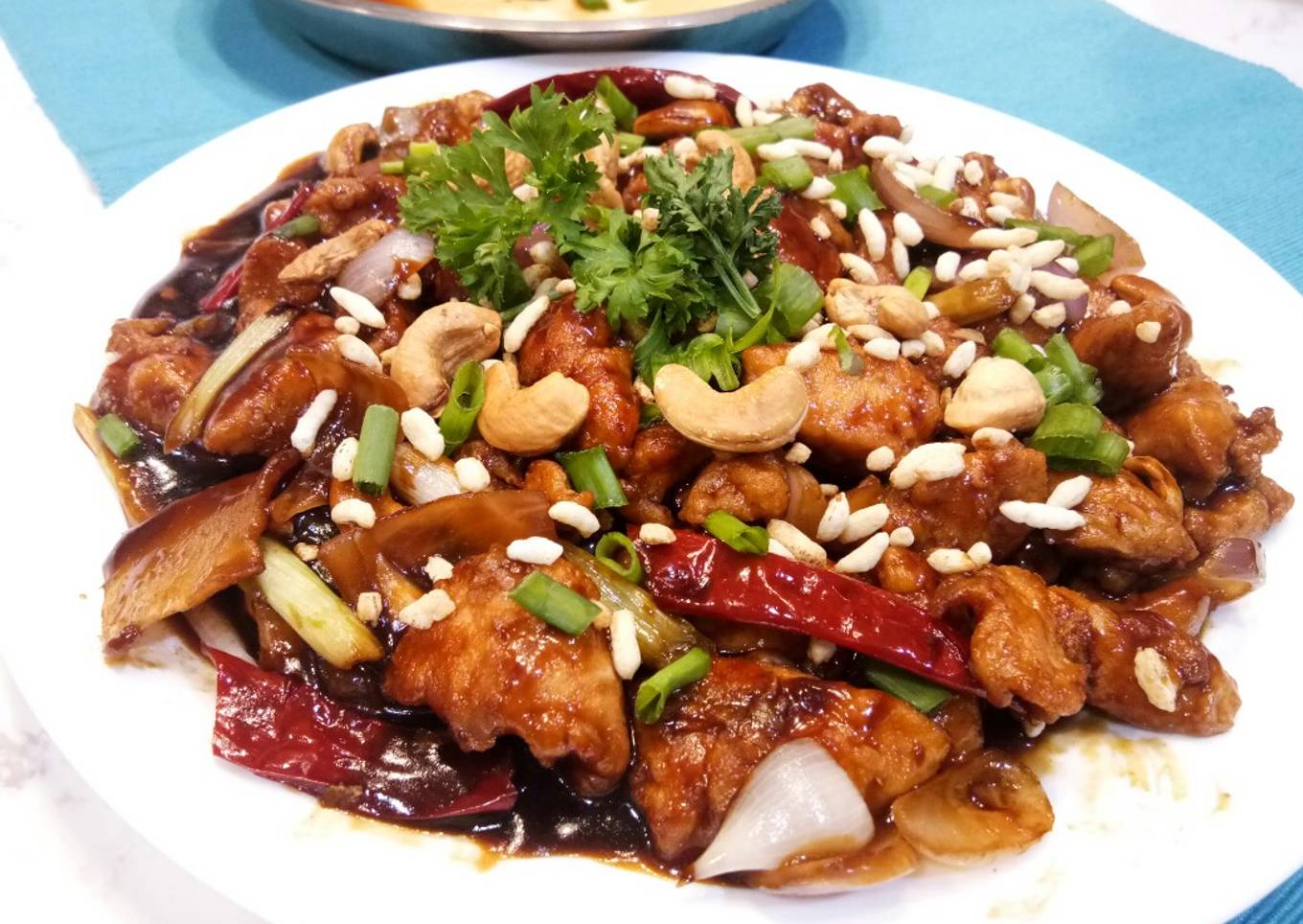 Kung Po Chicken Fillet with Cashew Nuts