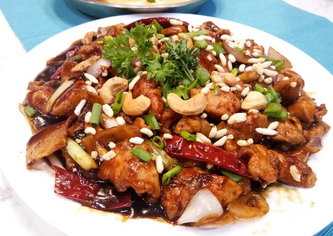 Recipe of Ultimate Kung Po Chicken Fillet with Cashew Nuts