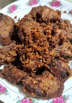 Foto resep Empal Serundeng Kemiri