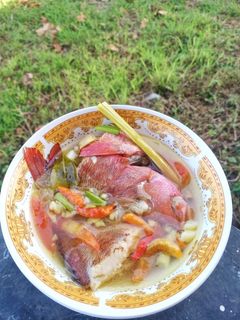 Foto resep Sup Kakap Merah Kuah Asam