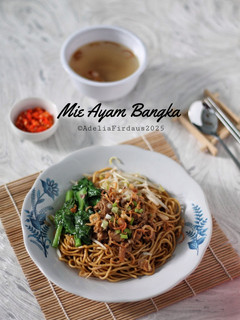 Foto resep Mie Ayam Bangka Versi Simpel