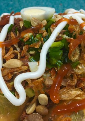 Hình của món Bánh tráng cuốn.