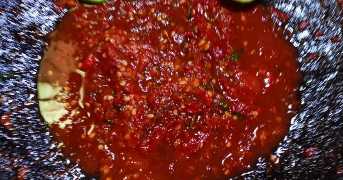Resep Sambal Tempong Dengan Bahan Sederhana