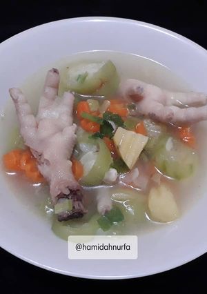 Foto resep Sop Ceker Gambas