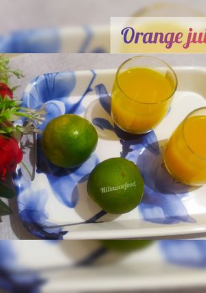 A picture of Orenge juice.