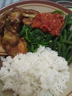 Foto resep Sego tempong khas Banyuwangi