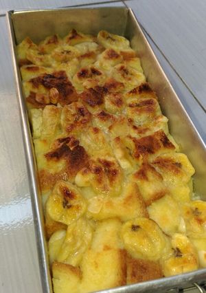 Foto resep Banana Bread Pudding