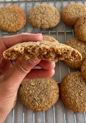 A picture of Healthy Ginger Cookies.