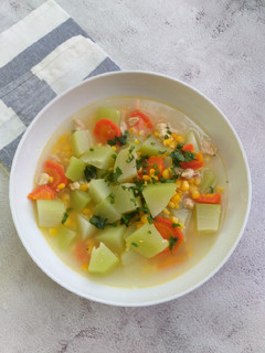 Foto resep Sup Labu Siam