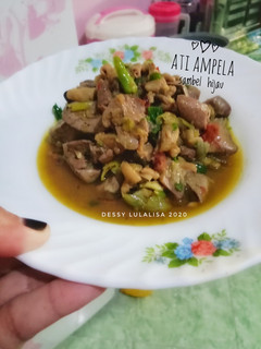 Foto resep Ati ampela sambel hijau