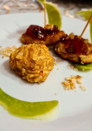 Alma tócsni / alma fasírt recept fotója