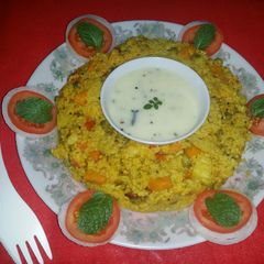 A picture of Delicious Khichdi.
