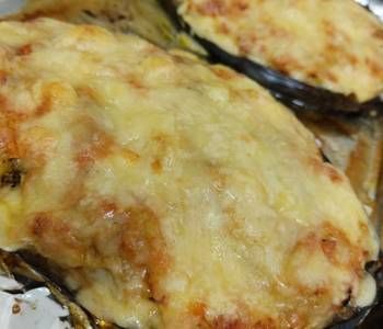 The New Way Serving Recipe Baked aubergine with cheese Yummy