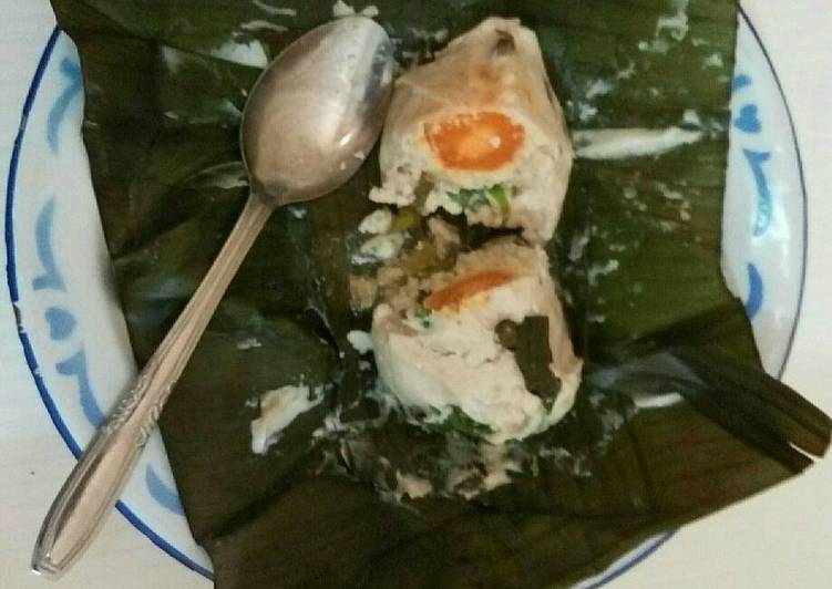 Resep Botok Telur Asin Cemul Cemul 🍳 yang mudah