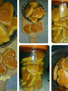 Foto resep Kue keju(almond cheese cookies)