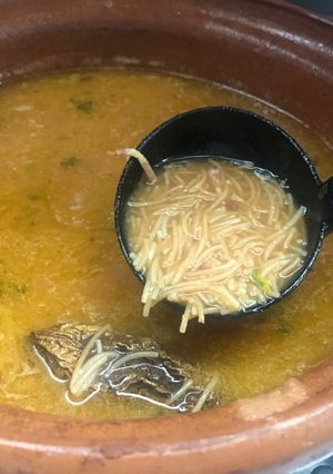 Una foto de Caldillo de Fideo a la Sonorense