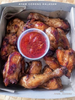 Foto resep Ayam Goreng Kalasan dengan Sambal
