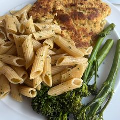 Chicken and snitzel A picture of Chicken and snitzel.